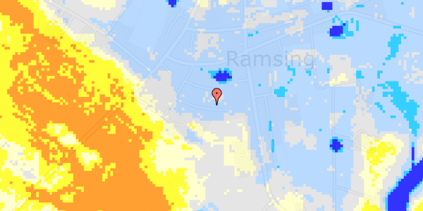 Ekstrem regn på Solvangs Alle 9