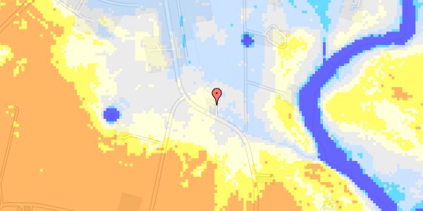 Ekstrem regn på Sønder Alle 11