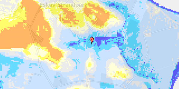 Ekstrem regn på Markvej 51