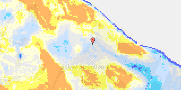 Ekstrem regn på Kystvejen 29