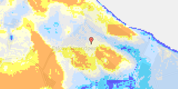 Ekstrem regn på Eskovvej 17