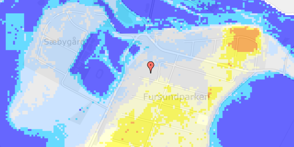 Ekstrem regn på Livøvej 16