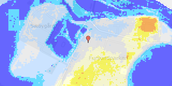 Ekstrem regn på Livøvej 18