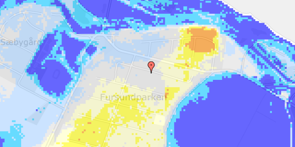 Ekstrem regn på Livøvej 25