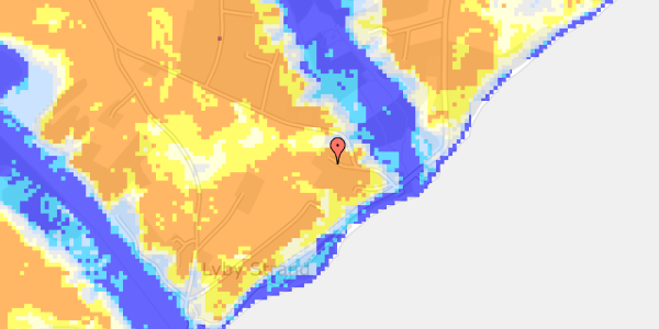 Ekstrem regn på Højen 5