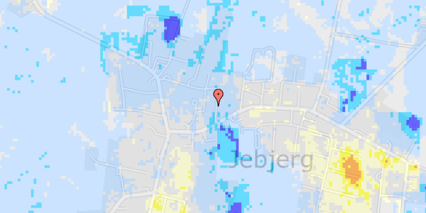 Ekstrem regn på Birkeallé 3