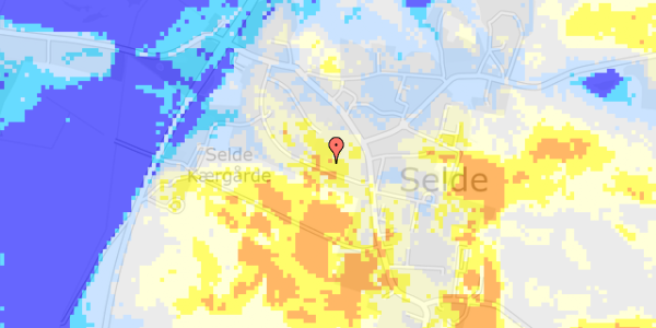 Ekstrem regn på Fjordbakkevej 23