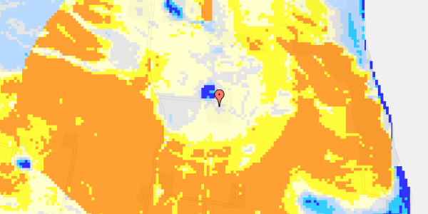 Ekstrem regn på Floutrupvej 37