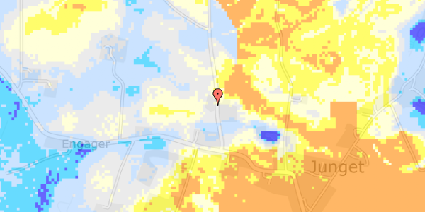 Ekstrem regn på Floutrupvej 40