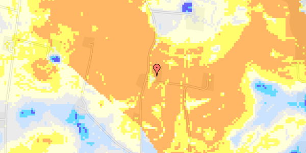 Ekstrem regn på Floutrupvej 41