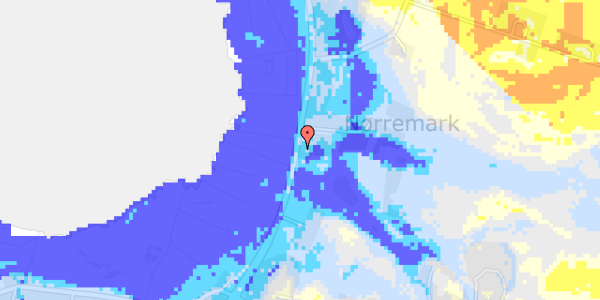 Ekstrem regn på Fur Landevej 94