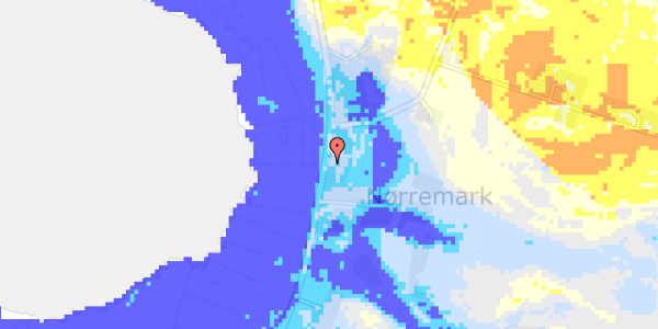 Ekstrem regn på Fur Landevej 102