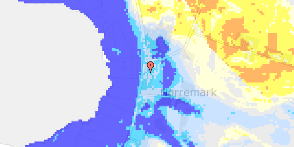 Ekstrem regn på Fur Landevej 104