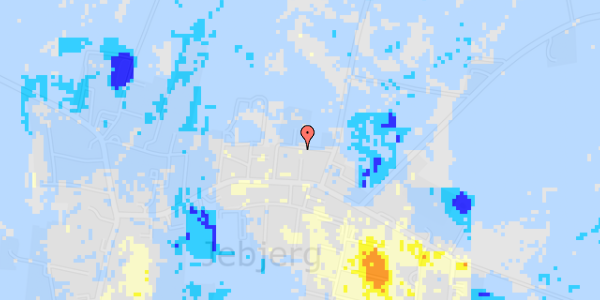 Ekstrem regn på Kvistrupvej 8