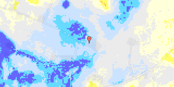 Ekstrem regn på Nissumvej 19