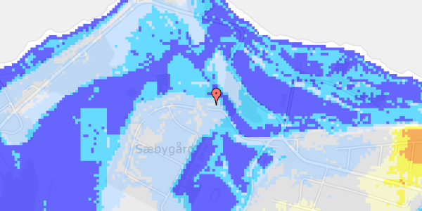 Ekstrem regn på Nørengvej 17