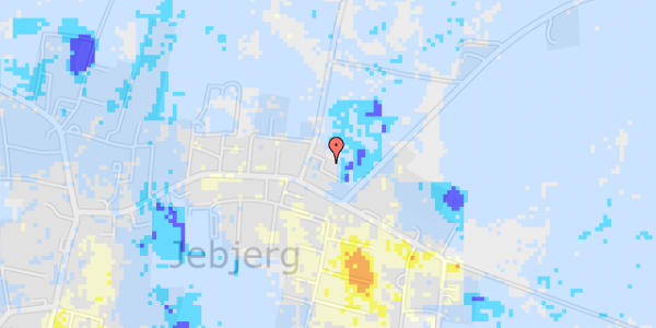 Ekstrem regn på Nørrevænget 5A