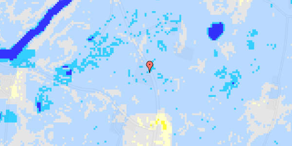 Ekstrem regn på Roslevvej 39