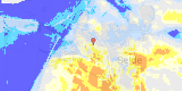 Ekstrem regn på Sandbyvej 10