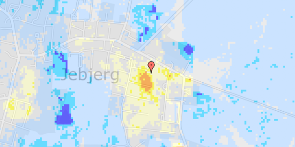 Ekstrem regn på Søndervænget 43