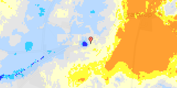 Ekstrem regn på Vejsmarkvej 18