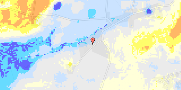 Ekstrem regn på Vejsmarkvej 25