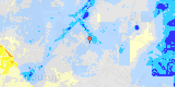 Ekstrem regn på Aldershvile 16