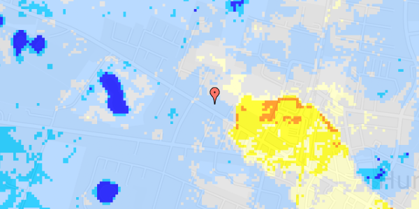 Ekstrem regn på Ashøjgade 34