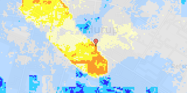 Ekstrem regn på Bredgade 82, st. 