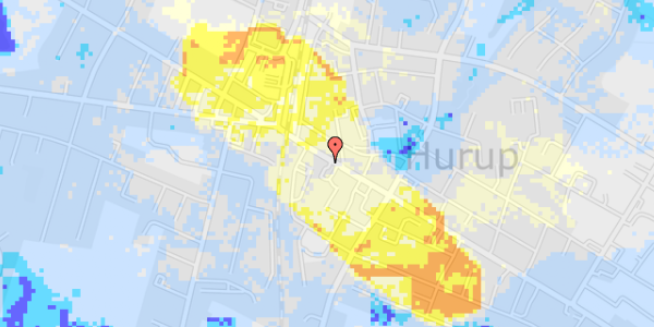 Ekstrem regn på Bredgade 139B