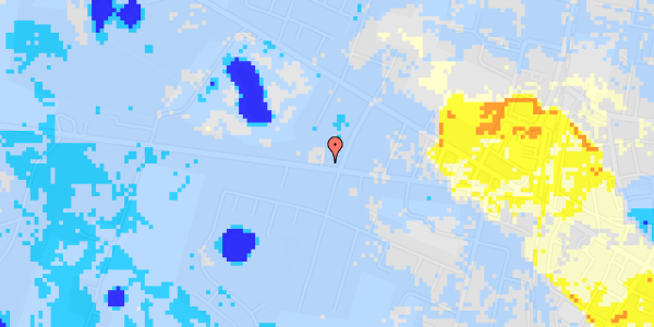 Ekstrem regn på Bredgade 192, 1. 