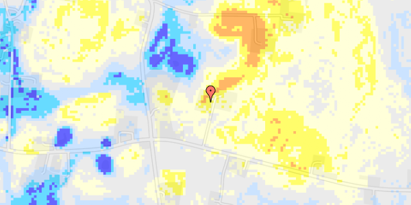 Ekstrem regn på Brydbjergvej 8