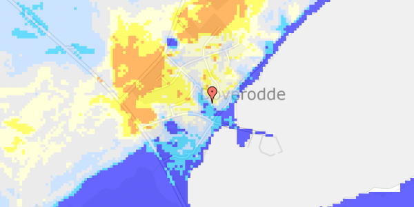 Ekstrem regn på Fjordstræde 15