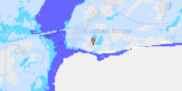 Ekstrem regn på Gudnæsstrandvej 5