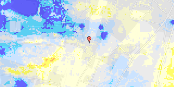 Ekstrem regn på Hedegårdsvej 19