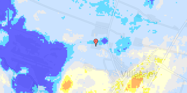 Ekstrem regn på Iruplundvej 16