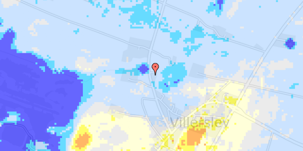 Ekstrem regn på Iruplundvej 17