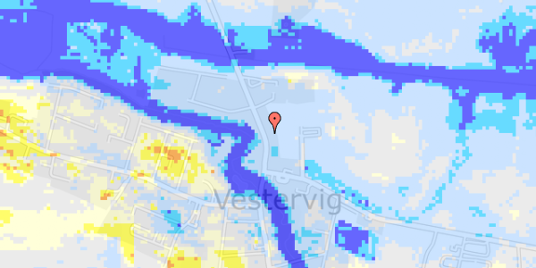 Ekstrem regn på Klostergade 21