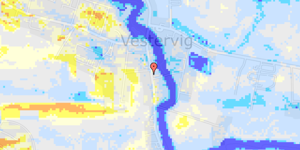 Ekstrem regn på Klostergade 44