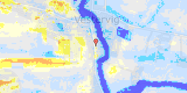 Ekstrem regn på Klostergade 54