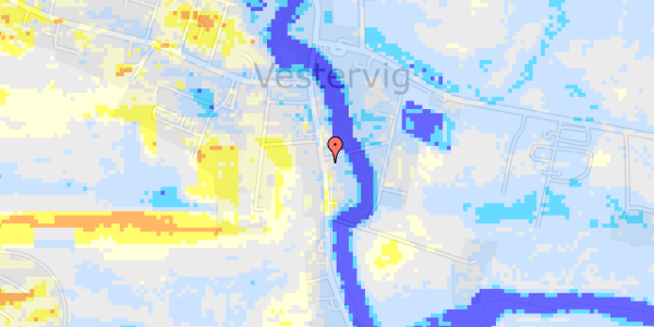 Ekstrem regn på Klostergade 57