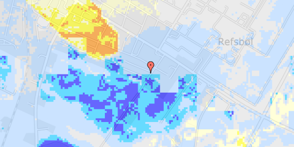 Ekstrem regn på Møllevænget 4