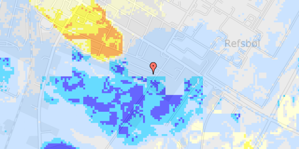 Ekstrem regn på Møllevænget 6