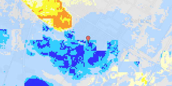 Ekstrem regn på Møllevænget 24