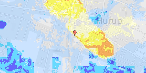 Ekstrem regn på Nygade 20