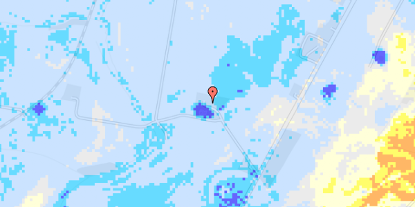 Ekstrem regn på Oddesundvej 288