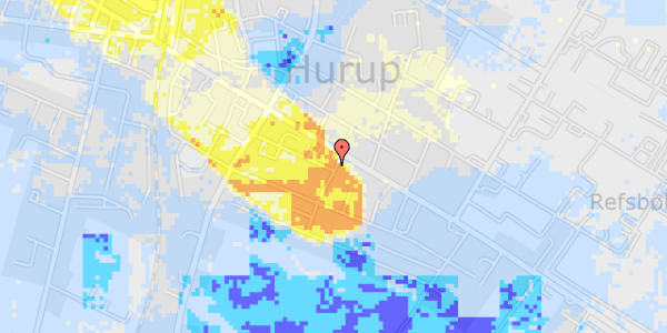 Ekstrem regn på Parcelvej 4