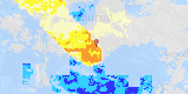 Ekstrem regn på Parcelvej 5