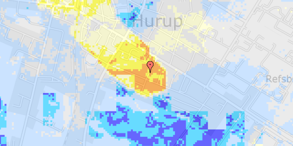 Ekstrem regn på Parcelvej 8