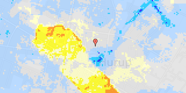 Ekstrem regn på Rolighedsvej 3